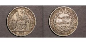1 Piastre French Indochina (1887-1954) Silver 