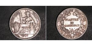 1 Piastre French Indochina (1887-1954) Silver 