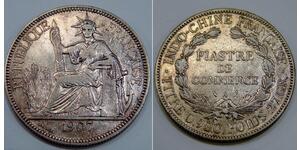 1 Piastre French Indochina (1887-1954) Silver 