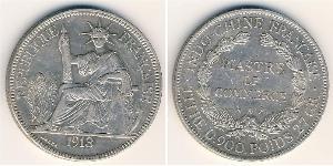 1 Piastre French Indochina (1887-1954) Silver 