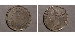 1 Piastre British Cyprus (1914–1960)  维多利亚 (英国君主)