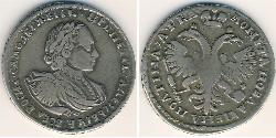 1 Poltina Empire russe (1720-1917) Argent 