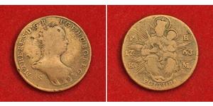 1 Poltura Königreich Ungarn (1000-1918) Kupfer Maria Theresa of Austria (1717 - 1780)