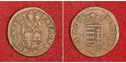 1 Poltura Венгрия Медь Ференц II Ракоци(1676 – 1735)