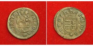 1 Poltura Венгрия Медь Ференц II Ракоци(1676 – 1735)