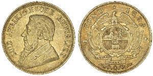1 Pond Südafrika (1910 - ) Gold Paul Kruger (1825 - 1904)