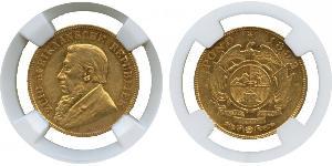 1 Pond Sudáfrica (1910 - ) Oro Paul Kruger (1825 - 1904)
