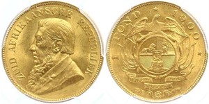 1 Pond 南非 (1910 - ) 金 保罗·克留格尔 (1825 - 1904)