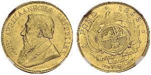 1 Pond 南非 (1910 - ) 金 保罗·克留格尔 (1825 - 1904)