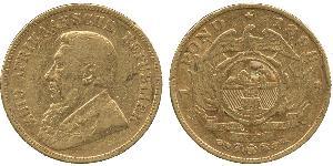 1 Pond 南非 (1910 - ) 金 保罗·克留格尔 (1825 - 1904)