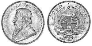 1 Pond 南非 (1910 - ) 金 保罗·克留格尔 (1825 - 1904)