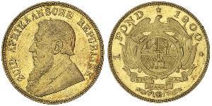 1 Pond 南非 (1910 - ) 金 保罗·克留格尔 (1825 - 1904)
