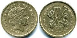 1 Pound Île de Man Bronze 
