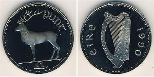 1 Pound Irlanda (1922 - ) Níquel/Cobre 
