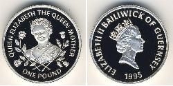 1 Pound Guernsey Silber 