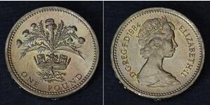 1 Pound Reino Unido  