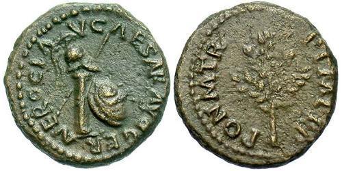 1 Quadrans Римская империя (27BC-395) Бронза Нерон (37- 68)