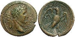 1 Quadrans Римська імперія (27BC-395) Бронза Октавіан Август (63BC- 14) 