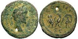1 Quadrans 羅馬帝國 青铜 Antoninus Pius  (86-161)