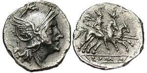 1 Quinarius République romaine (509BC-27BC) Argent 