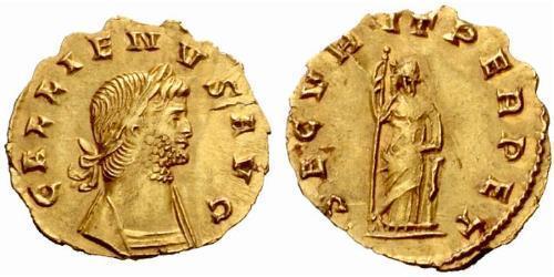 1 Quinarius Römische Kaiserzeit (27BC-395) Gold Gallienus (218-268)