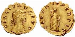 1 Quinarius Римская империя (27BC-395) Золото Галлиен (218-268)