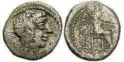 1 Quinarius Римська республіка (509BC-27BC) Срібло 