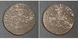 1 Raitpfennig Böhmen Kupfer Ferdinand I (1503-1564)