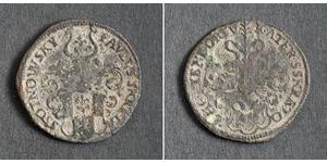 1 Raitpfennig Boemia Rame 