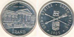 1 Rand Afrique du Sud (1910 - ) Argent 