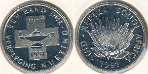 1 Rand Afrique du Sud (1910 - ) Argent 