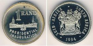 1 Rand Afrique du Sud (1910 - ) Argent 