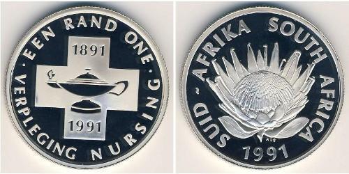 1 Rand Afrique du Sud (1910 - ) Argent 