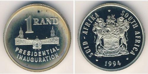 1 Rand Afrique du Sud (1910 - ) Argent 