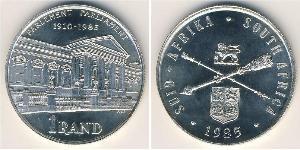 1 Rand Sudafrica (1910 - ) Argento 