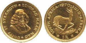 1 Rand Sudáfrica (1910 - ) Oro 