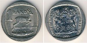 1 Rand Sudafrica (1910 - ) Rame/Nichel 
