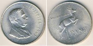 1 Rand Südafrika (1910 - ) Silber 