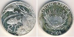 1 Rand South Africa (1910 - ) Silver 