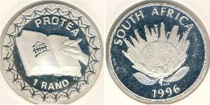 1 Rand South Africa (1910 - ) Silver 