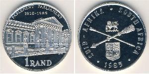 1 Rand 南非 (1910 - ) 銀 