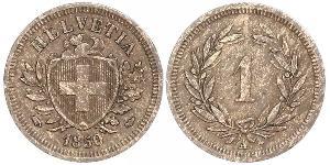 1 Rappen Schweiz Bronze 