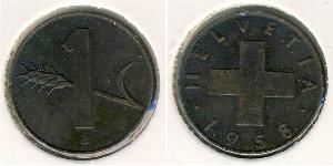 1 Rappen Suisse Bronze 