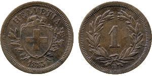 1 Rappen Svizzera Bronzo 