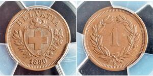 1 Rappen Svizzera Bronzo 