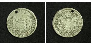 1 Real Bolivie Argent Charles III d
