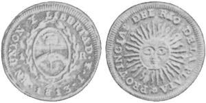 1 Real Provinces-Unies du Río de la Plata (1810 -1831) Argent 