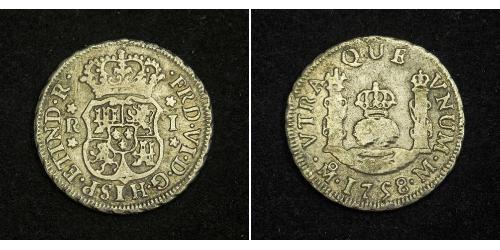 1 Real Virreinato de Nueva España (1519 - 1821) Plata 