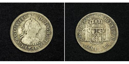 1 Real Mexiko Silber 