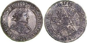 1 Real Republik der Sieben Vereinigten Provinzen (1581 - 1795) Silber Robert Dudley, 1st Earl of Leicester (1532 - 1588)